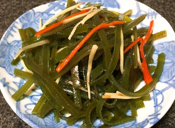 涼拌海帶結做法