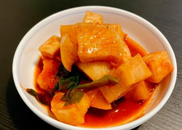 韓式醃蘿蔔片食譜