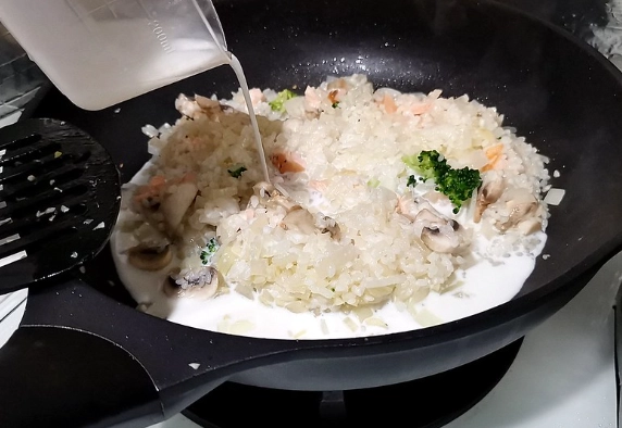 白醬燉飯生米做法