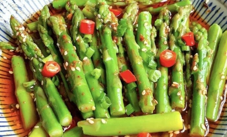 涼拌蘆筍做法