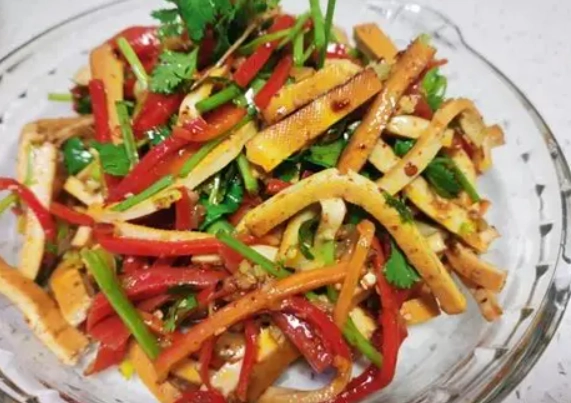 涼拌白豆干 做法