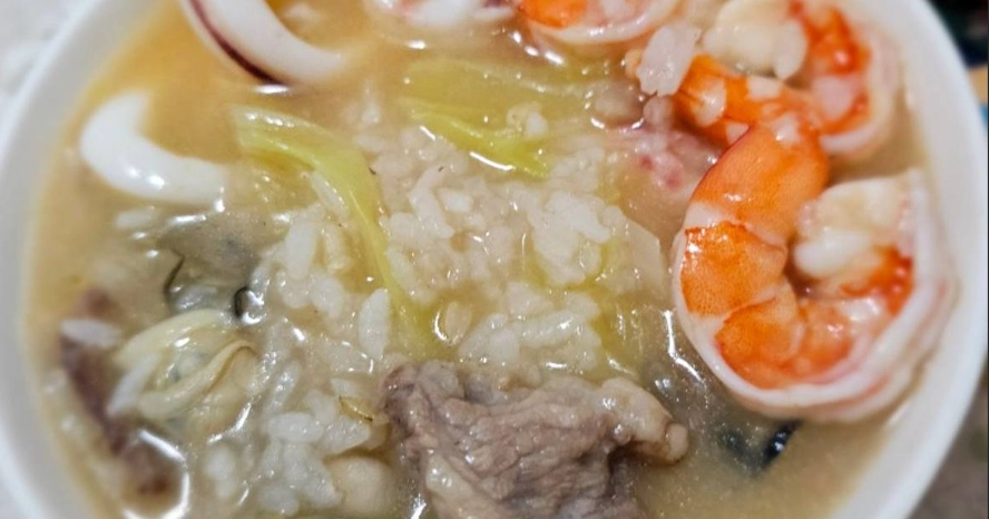 海鮮粥做法