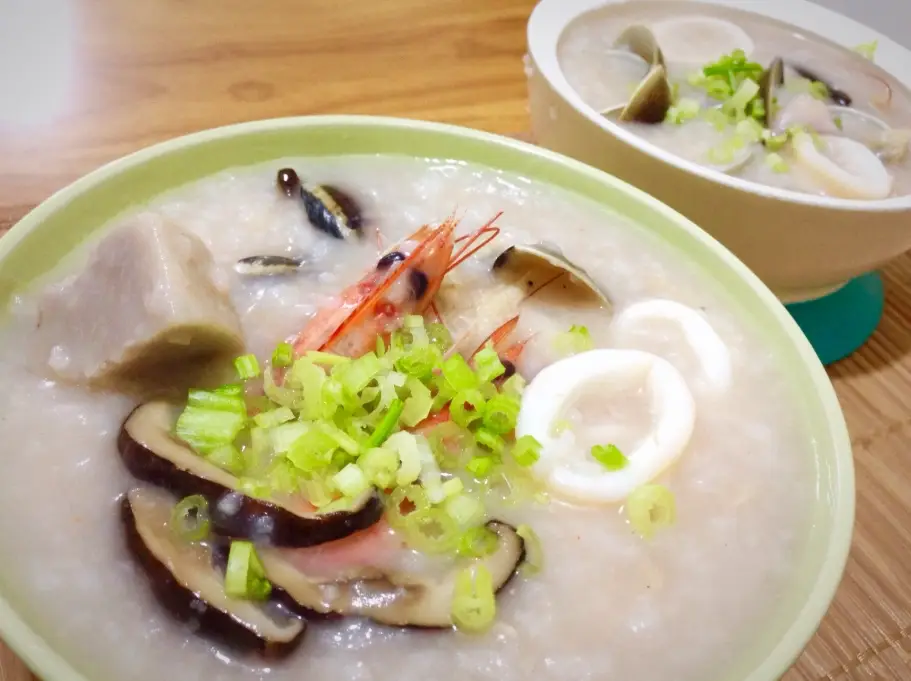 芋頭海鮮粥 台北