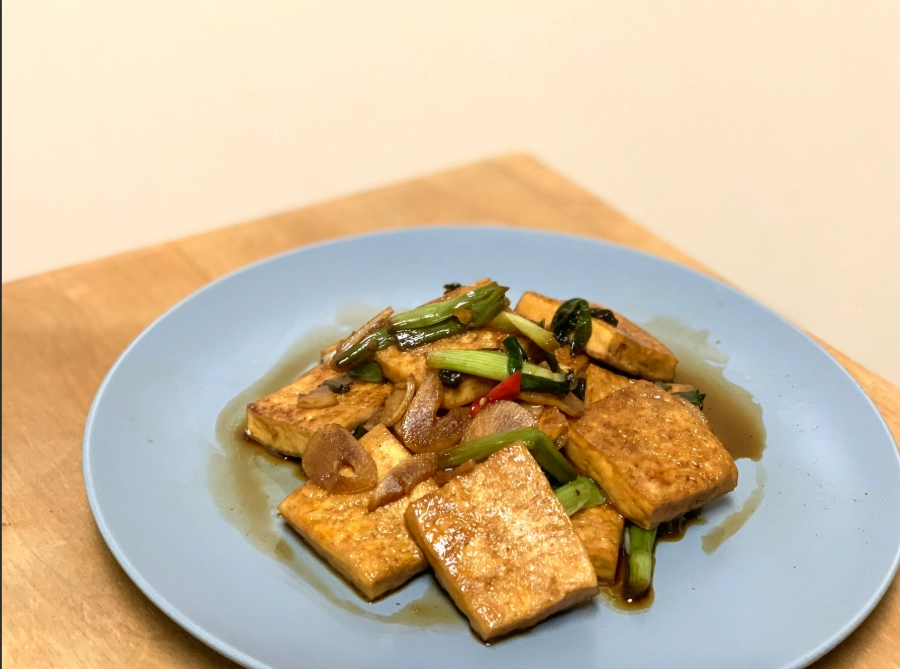蔥燒豆腐 做法