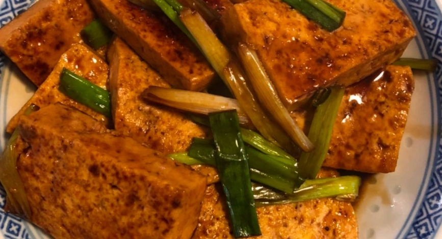 蔥燒豆腐蠔油 食譜