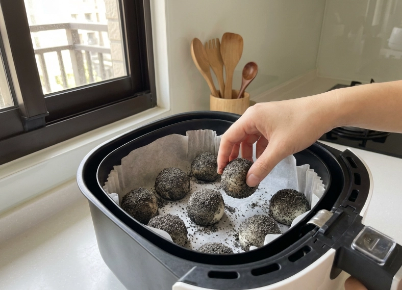芝麻湯圓氣炸鍋