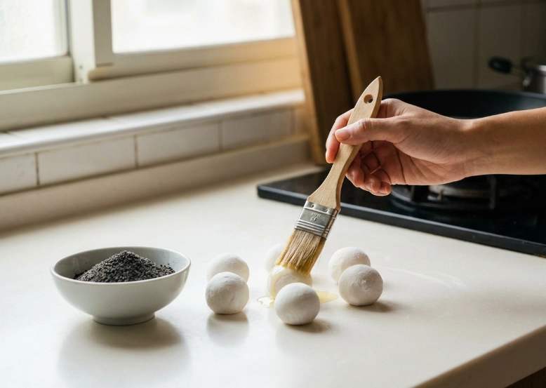 芝麻湯圓氣炸鍋食譜