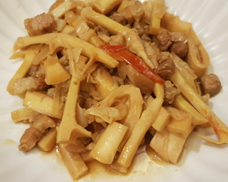 素食滷筍乾做法