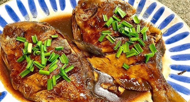 白鯧魚料理
