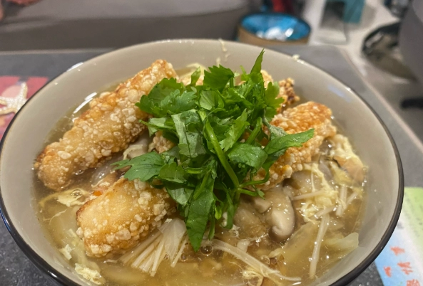 台灣魚羹麵