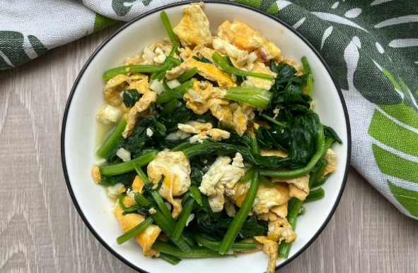 菠菜炒蛋營養