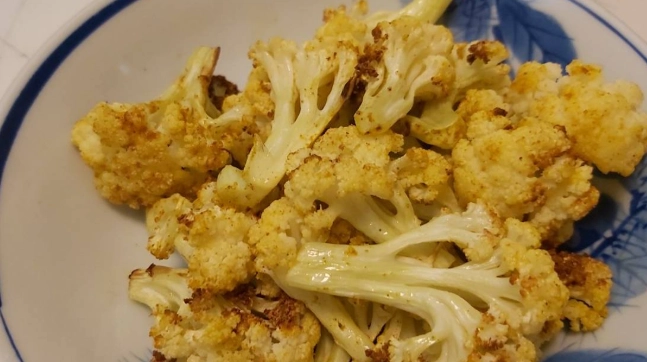 冷凍花椰菜氣炸做法