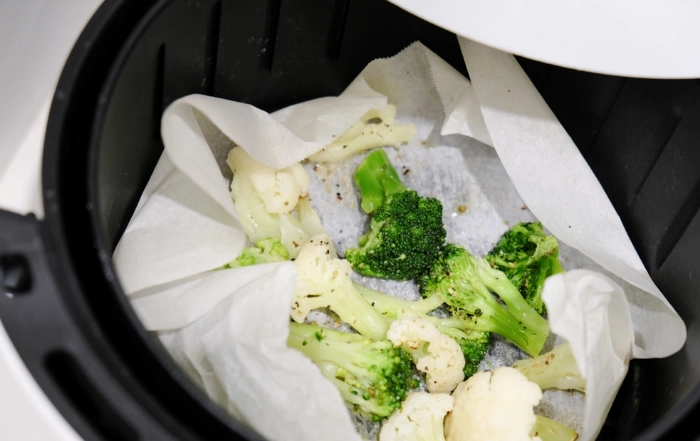 冷凍花椰菜氣炸做法