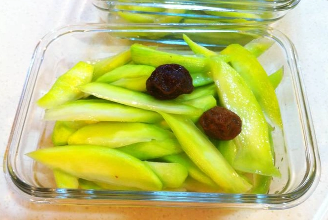 糖漬芒果青比例