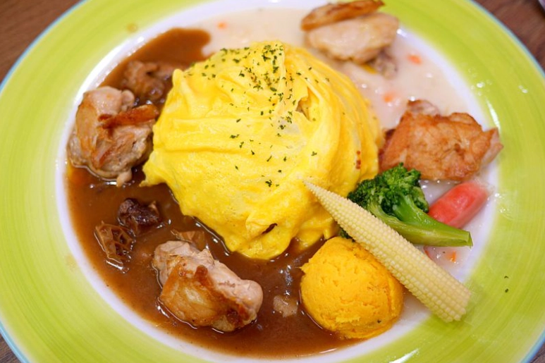 歐姆蛋包飯 起源