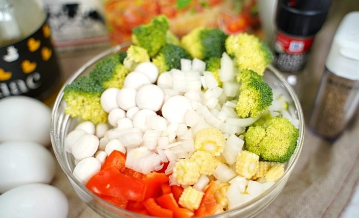 冷凍花椰菜氣炸做法