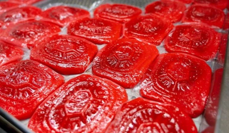 傳統紅龜粿制作