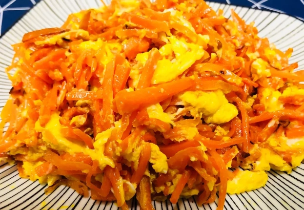 白蘿蔔絲炒蛋 做法