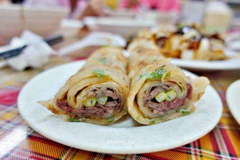 台灣小吃牛肉捲餅