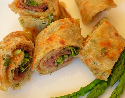 牛肉捲餅皮食譜