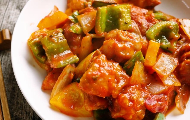 免炸糖醋雞丁做法