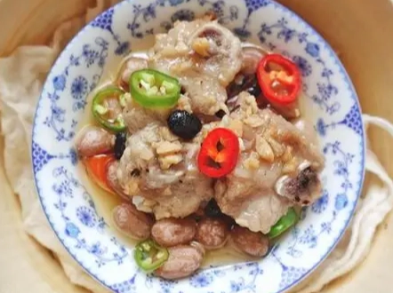 豆豉蒸排骨 食譜