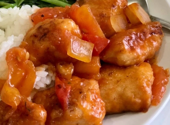免炸糖醋雞丁做法