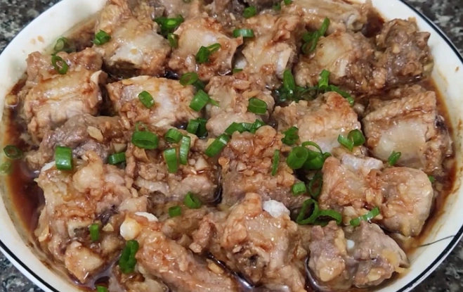 蒜蓉豆豉蒸排骨 做法