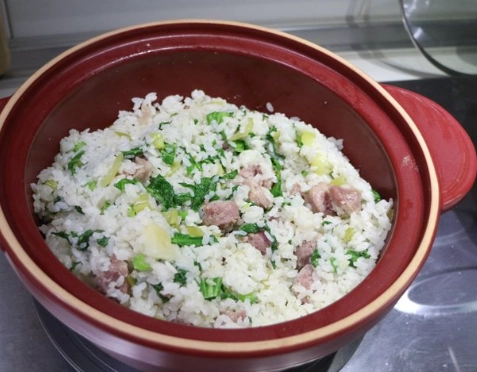 電鍋上海菜飯食譜