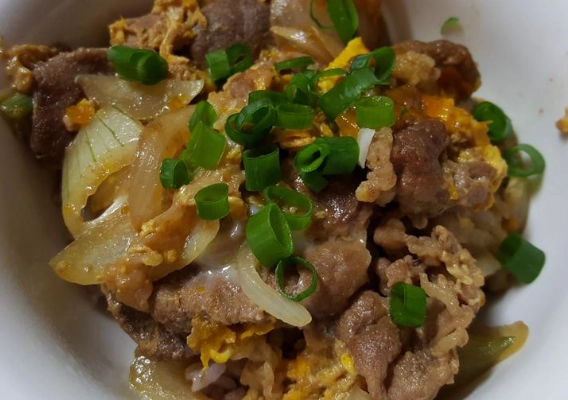 親子丼牛肉版本