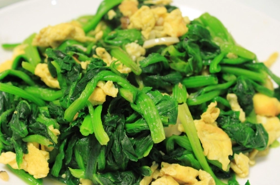菠菜炒蛋營養