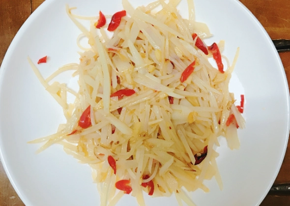 辣炒馬鈴薯絲做法