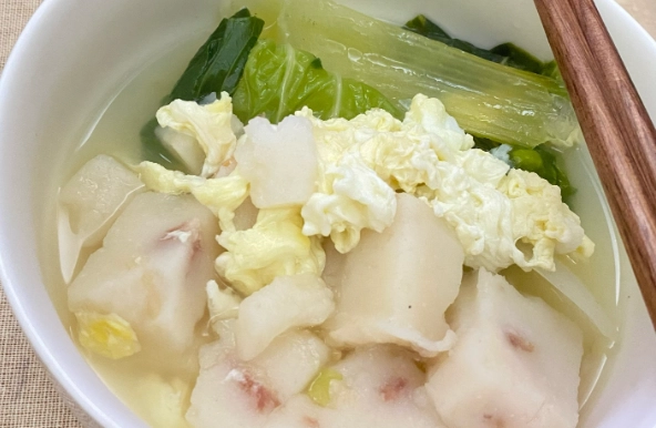 阿基師蘿蔔糕湯做法