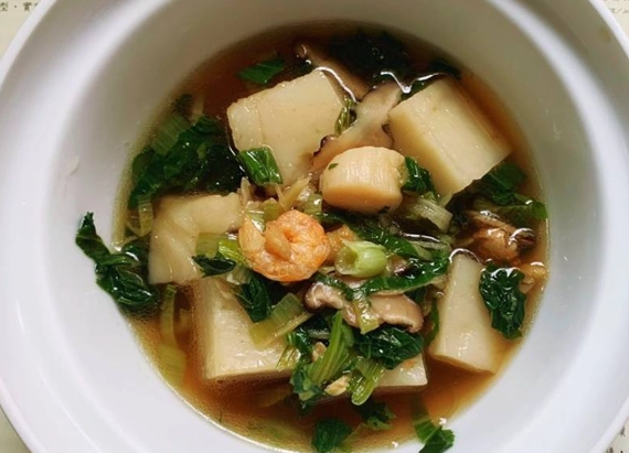 阿基師蘿蔔糕湯做法