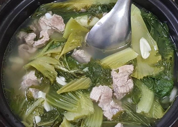 長年菜排骨湯 食譜