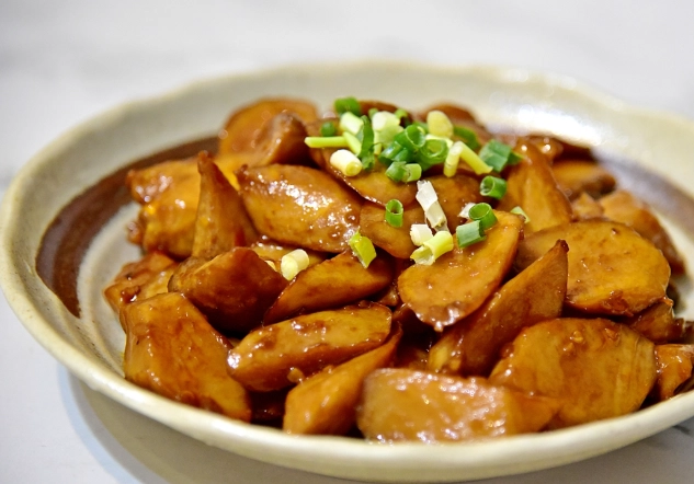 素食杏鮑菇料理