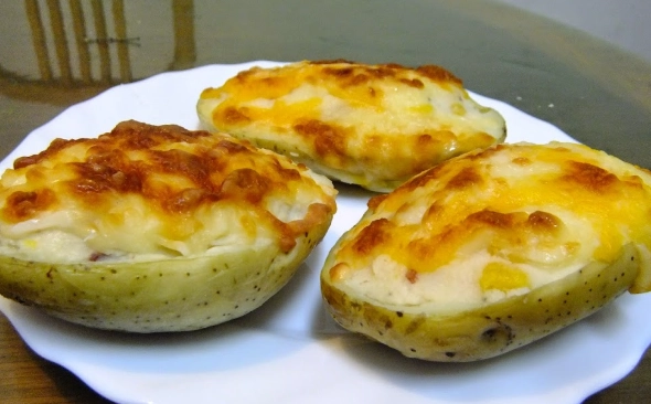 鹽焗馬鈴薯做法