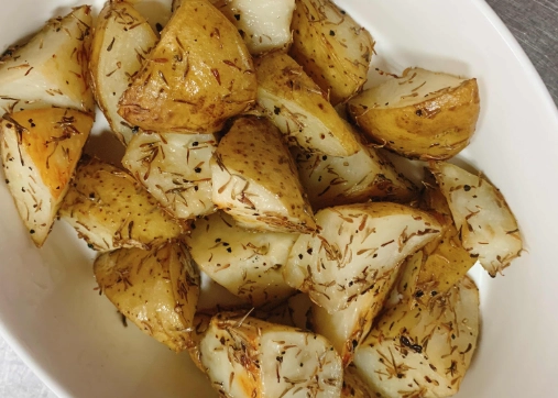 鹽焗馬鈴薯做法