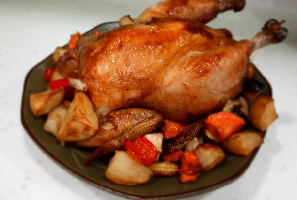 氣炸鍋全雞食譜