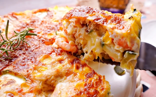 氣炸鍋蝦仁烘蛋食譜