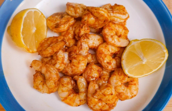 氣炸鍋烤蝦仁做法