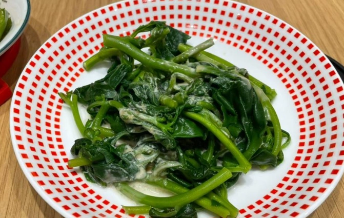 台灣甜菠菜料理