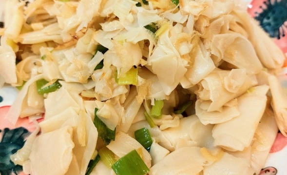 筍片炒肉絲 食譜