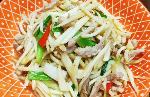 竹筍炒肉絲