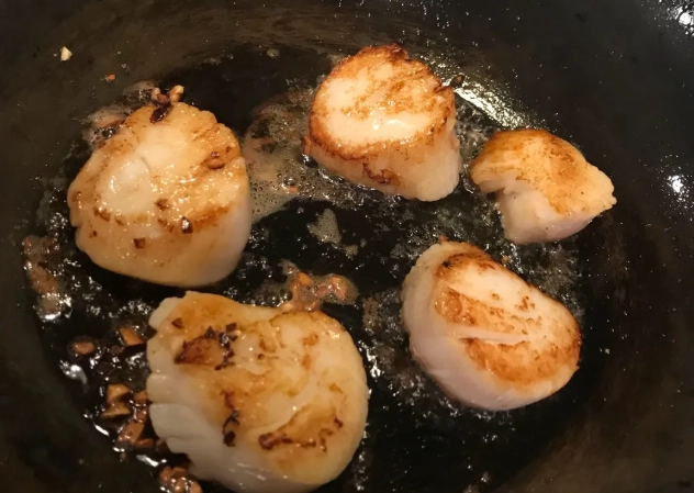 香煎干貝技巧