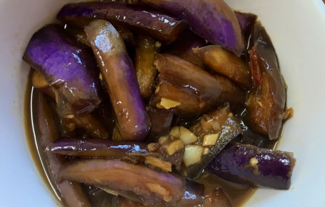 白茄子料理