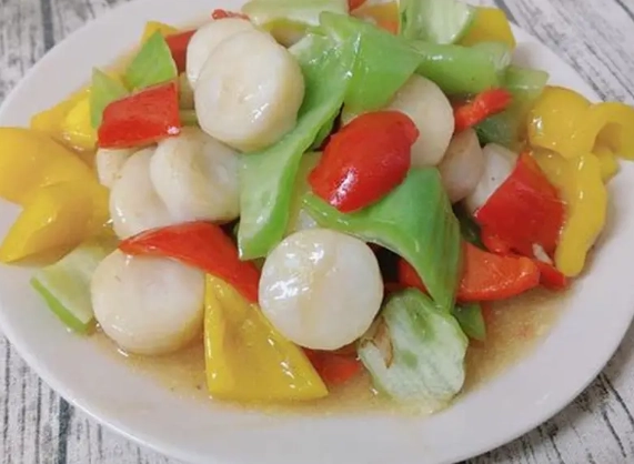 乾干貝炒菜做法