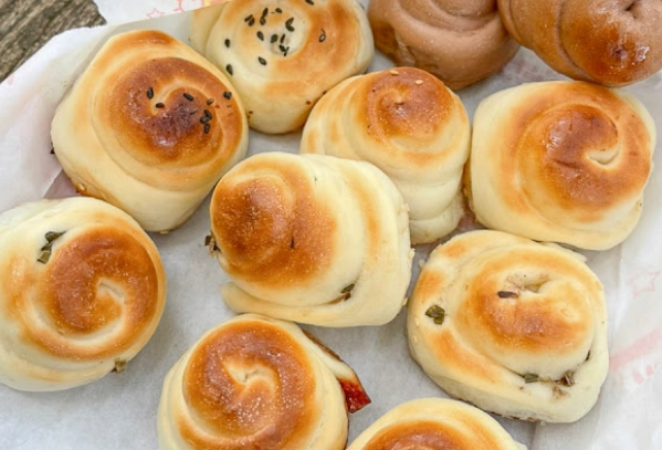 鹹饅頭製作技巧