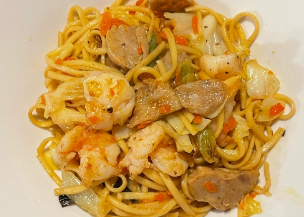 台灣蝦仁炒麵