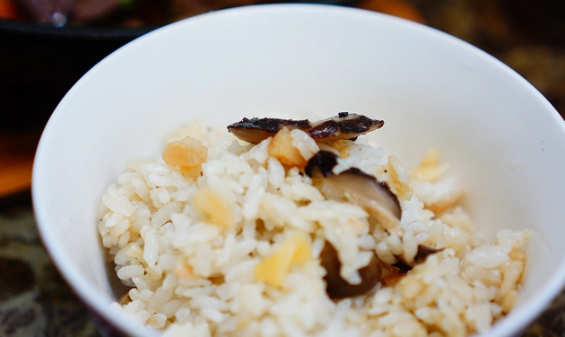 香菇炊饭做法